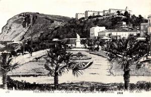 Philippeville - Square de la Republique et Skidda - 1916